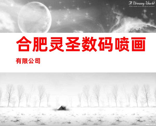 合肥灵圣数码喷画有限公司