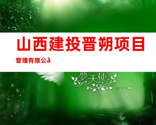 山西建投晋朔项目管理有限公司