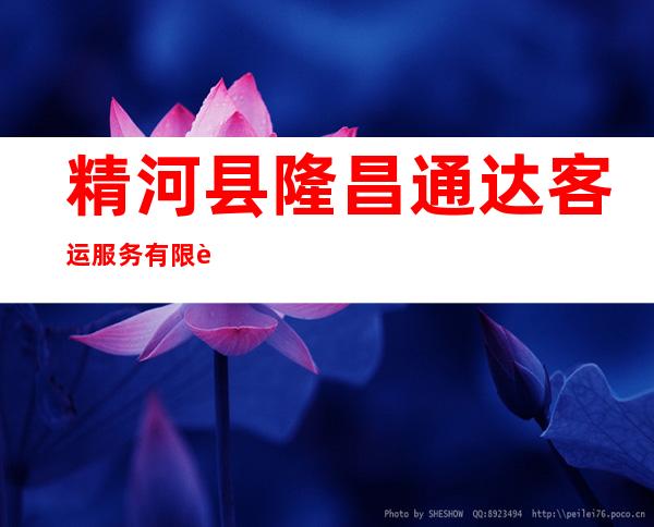 精河县隆昌通达客运服务有限责任公司